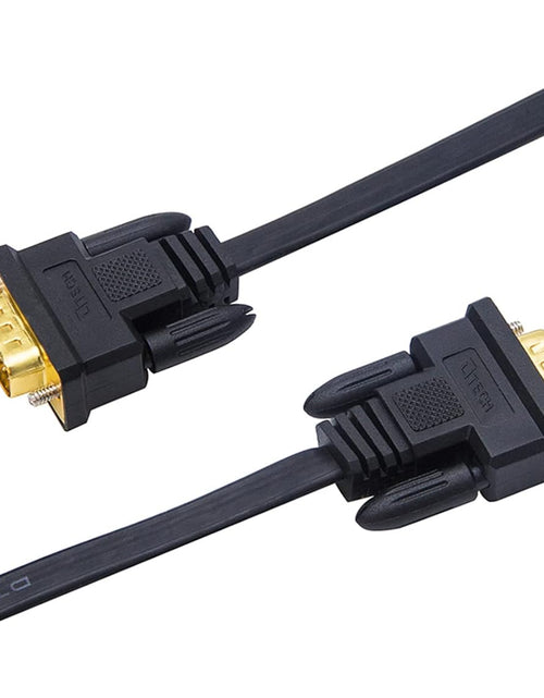 Load image into Gallery viewer, 15M Ultra Thin Flat Type Computer Monitor VGA Cable Standard 15 Pin Male to Male VGA Wire 50 Feet
