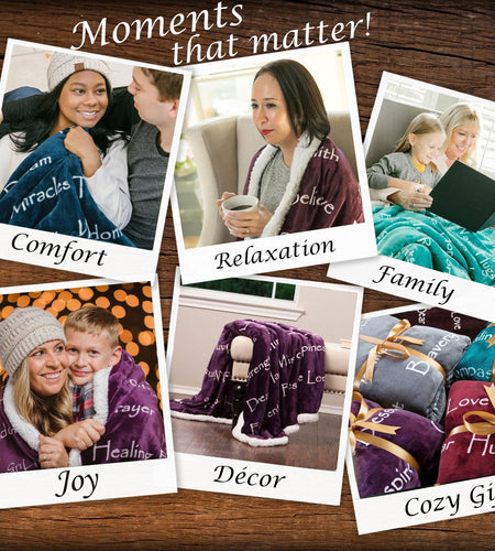 Premium Healing Warm Hugs Caring Gift Blanket - for Positive Energy Love Support Comfort Strength - Cancer Chemo Surgery Get Well Gift - Patient Women Men Friend (Twin) Teal