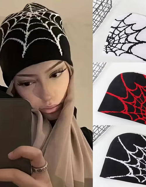 Load image into Gallery viewer, Meaculpa Beanie Bonnet Y2K Beanie Hat Women'S Knit Beanie Short Luxury Man Hat Winter Cap Man HM03
